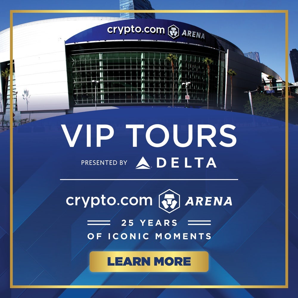 Crypto.com Arena VIP Tours Presented by Delta.