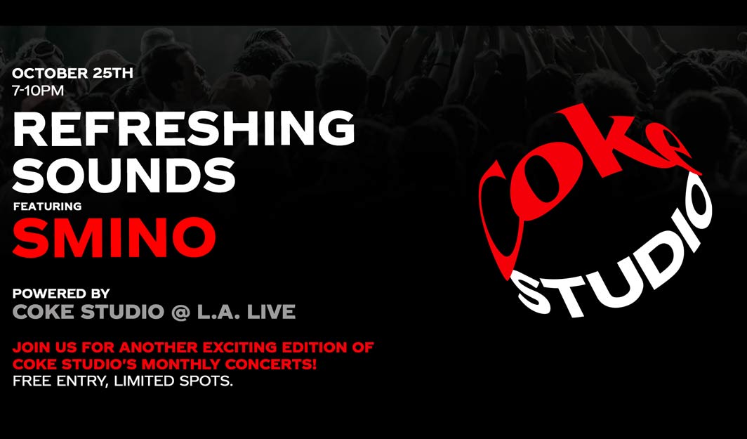 Coke Studio at L.A. LIVE Presents: Refreshing Sounds featuring Smino