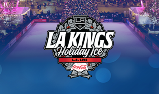 la kings holiday ice at l a live l a live